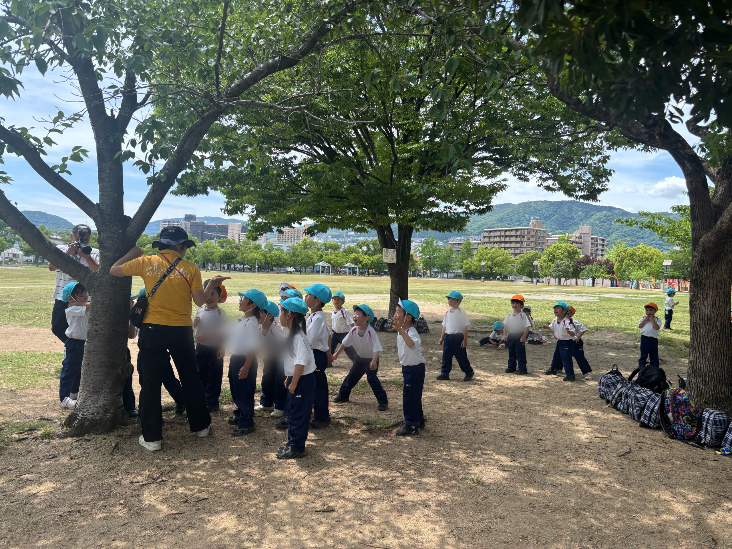 末広公園遠足　年中