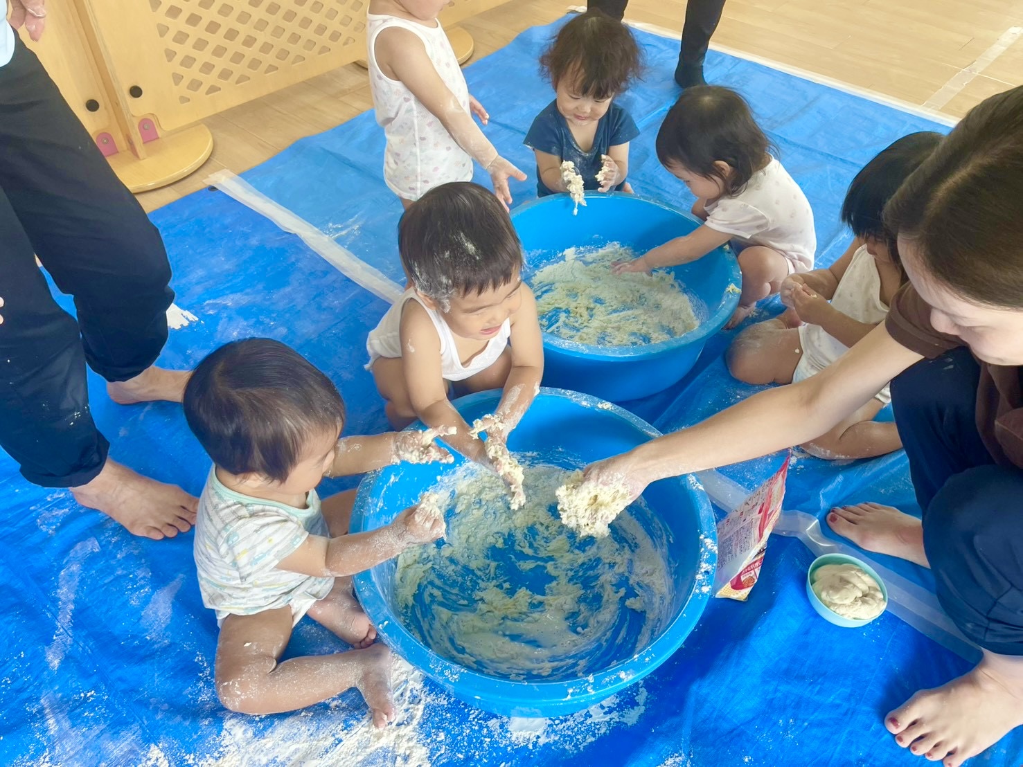 夏のひよこ組（１歳）